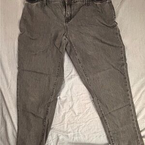 Maternity Gray Denim Jeans